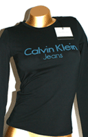 Teeshirt CalvinKlein Femme noir vetements Calvin Klein
